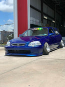 Bluetiful Metallic Custom Color 1999 Honda Civic