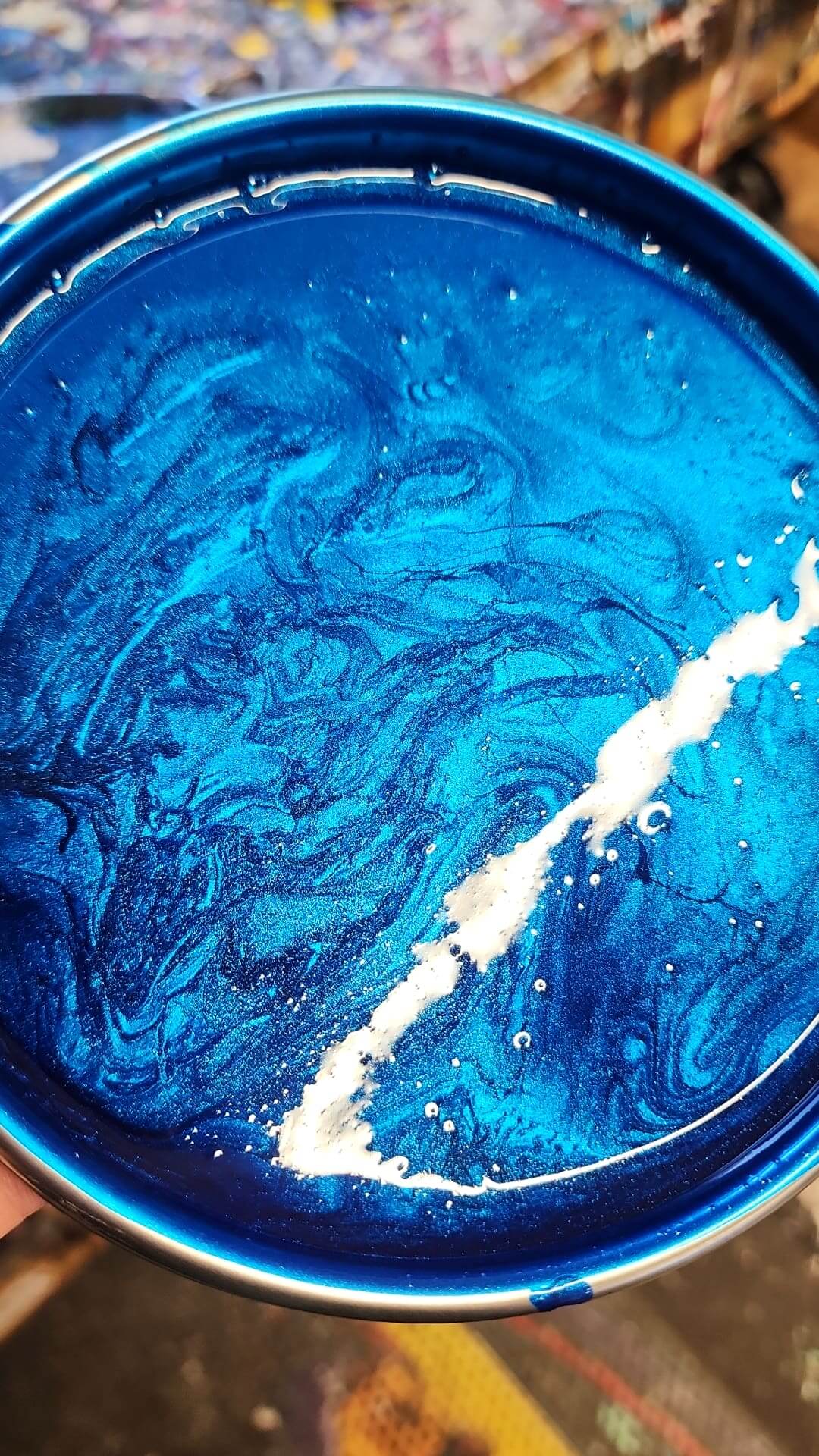 Chrysler Intense Blue Pearl Basecoat