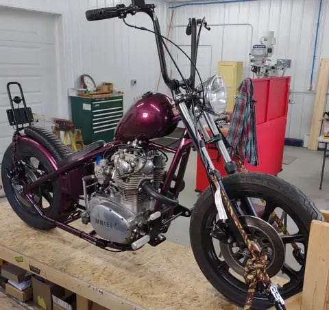 Tamco Paint Yamaha XS 650 Rasberry Jam 