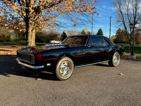 Murdered Out Black 2.0 1967 Chevrolet camaro