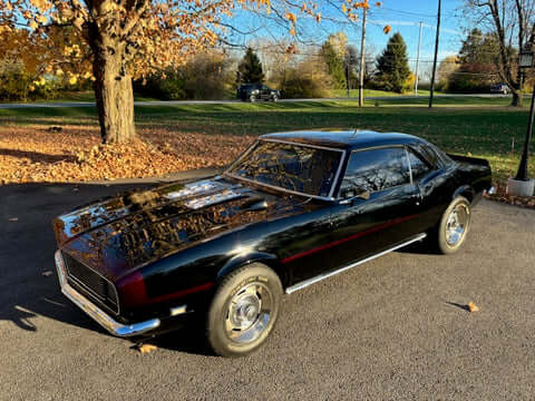 Murdered Out Black 2.0 1967 Chevrolet camaro