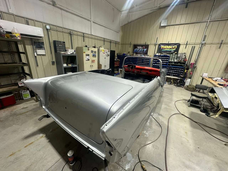 Tamco Paint Inca Silver Metallic in 1957 Bel Air