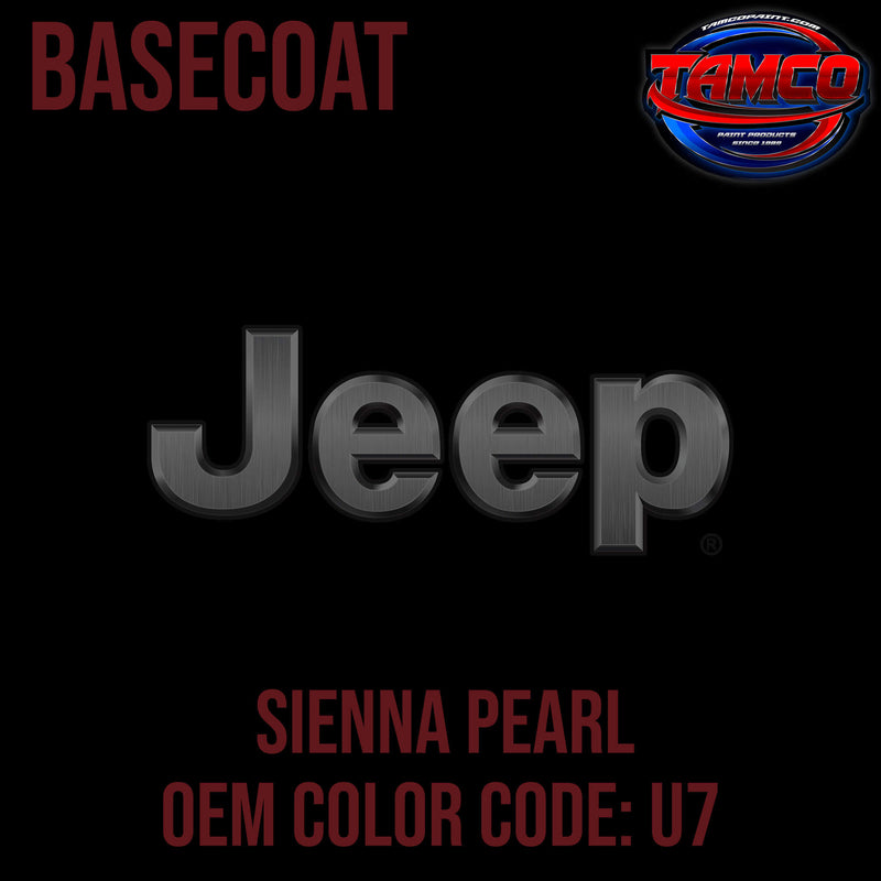 Jeep Sienna Pearl | U7 | 2000-2004 | OEM Basecoat