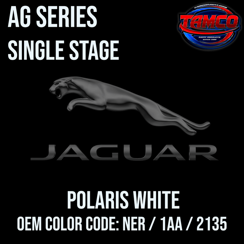 Tamco Paint Polaris White OEM Color Code: NER / 1AA / 2135 AG SS