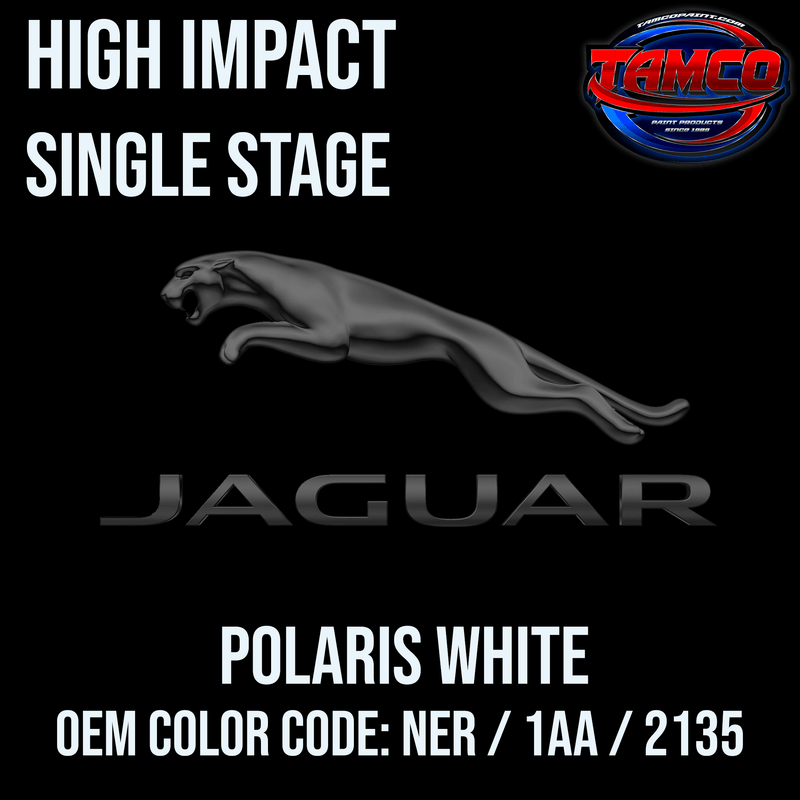 Tamco Paint Polaris White OEM Color Code: NER / 1AA / 2135 High Impact SS