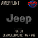 Tamco Paint Jeep Gator Code PGV / VGV OEM Amerflint II Series Single Stage