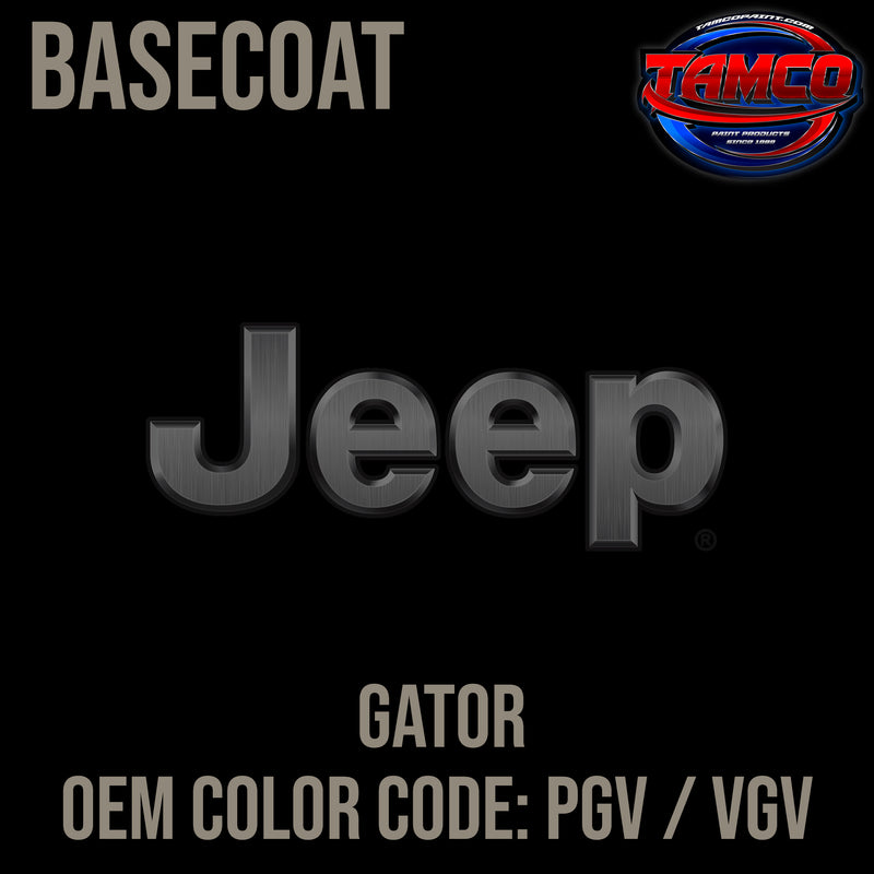 Jeep Gator | PGV / VGV | 2020 | OEM Basecoat