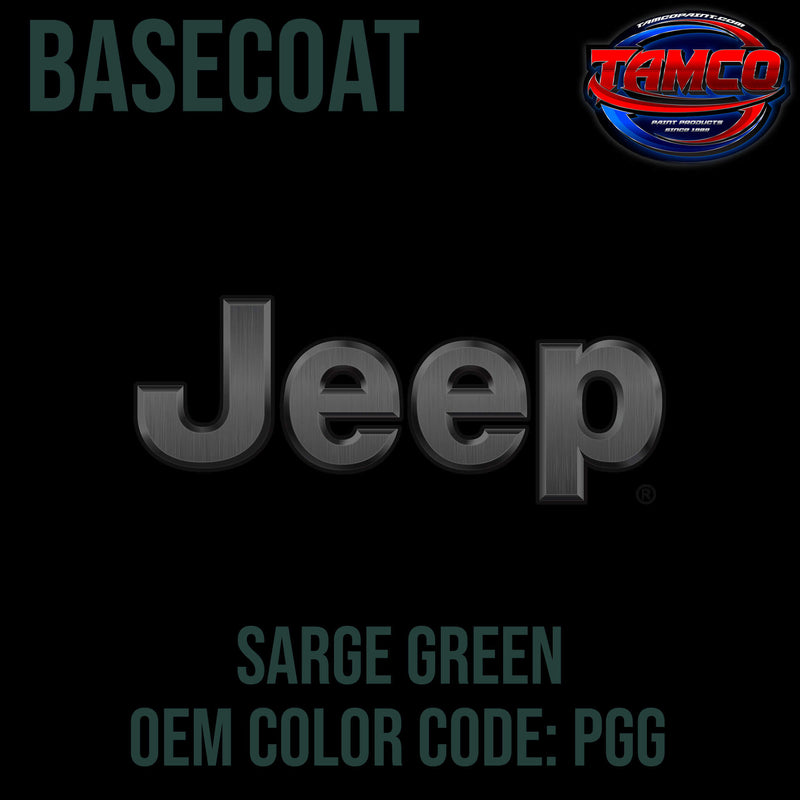 Sarge Green OEM Basecoat