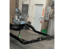 Tamco Paint Jet Black Basecoat on 1964 Cadillac Coupe De Ville Chassis