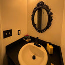 Tamco Paint Jet Black Basecoat on Mirror Frame