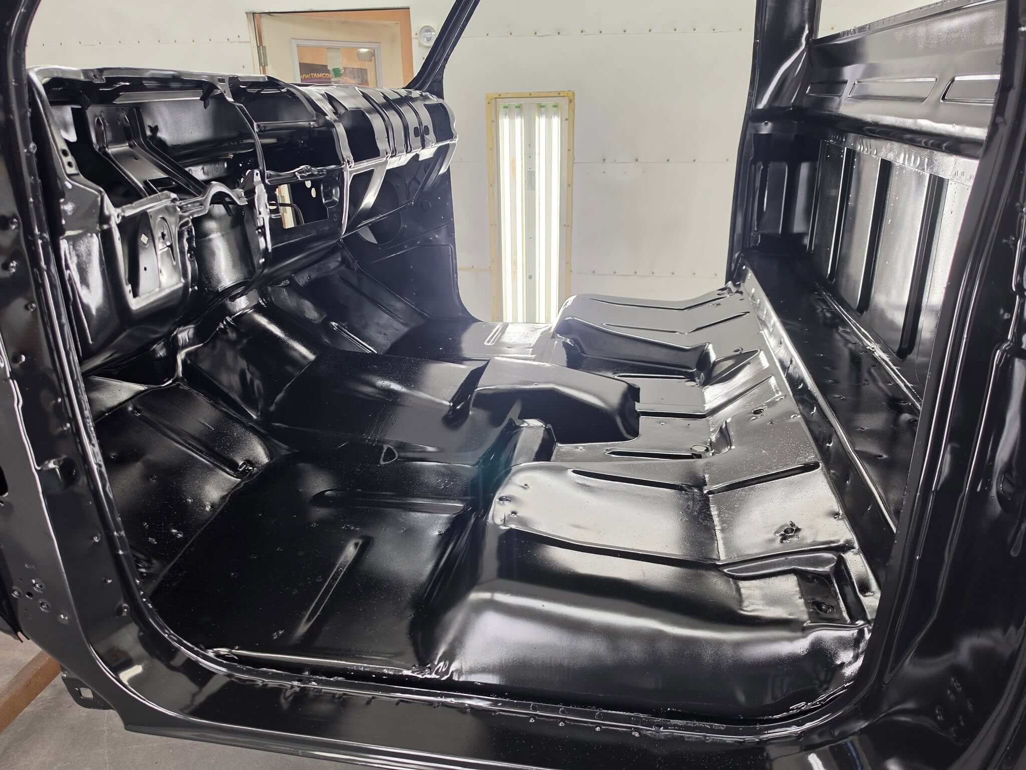 Tamco Paint Jet Black on 1985 Chevrolet C10