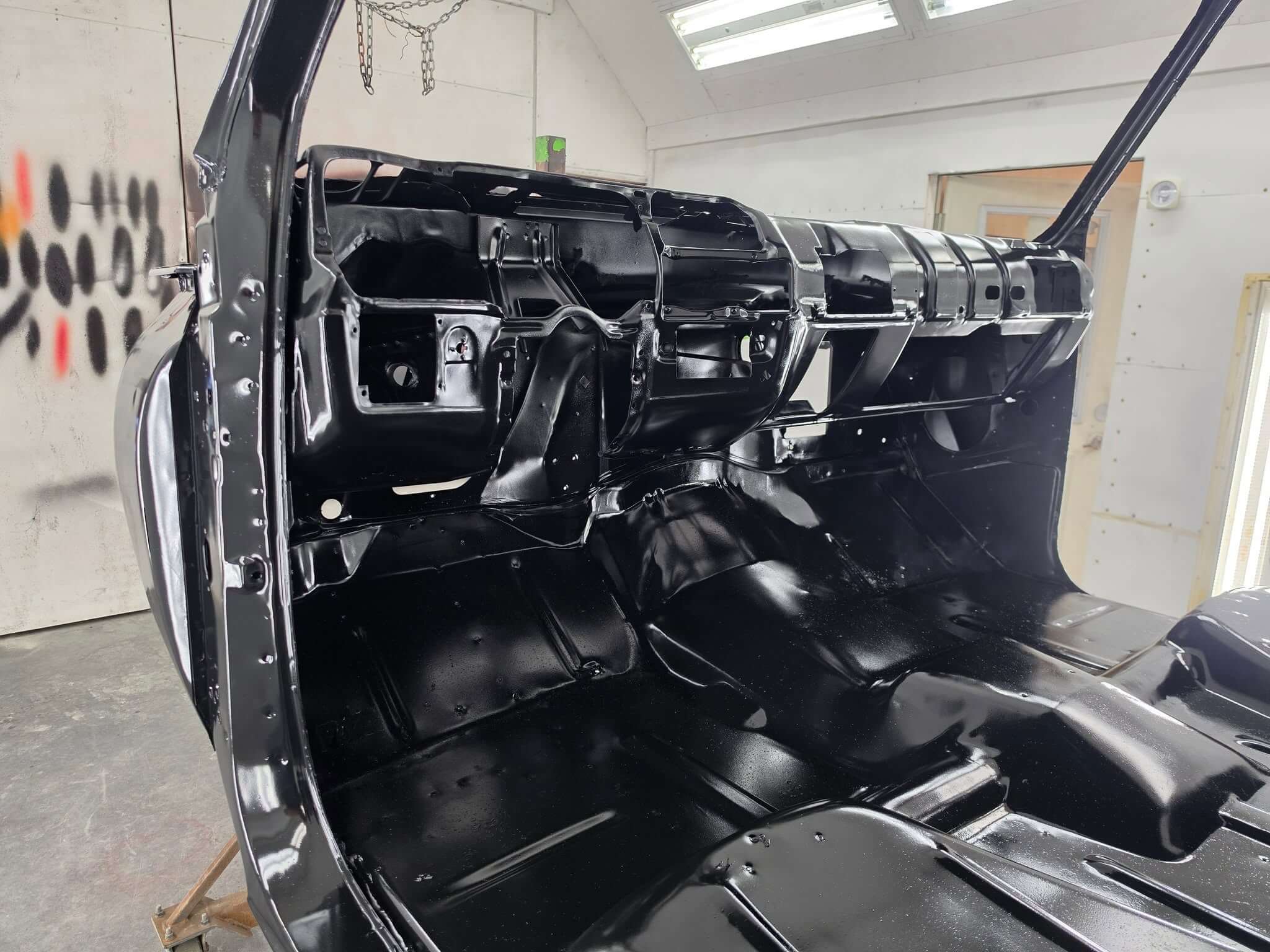 Tamco Paint Jet Black on 1985 Chevrolet C10