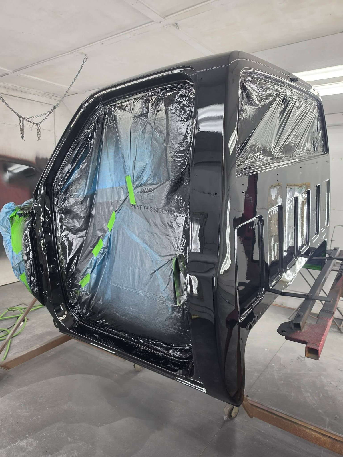Tamco Paint Jet Black on 1985 Chevrolet C10
