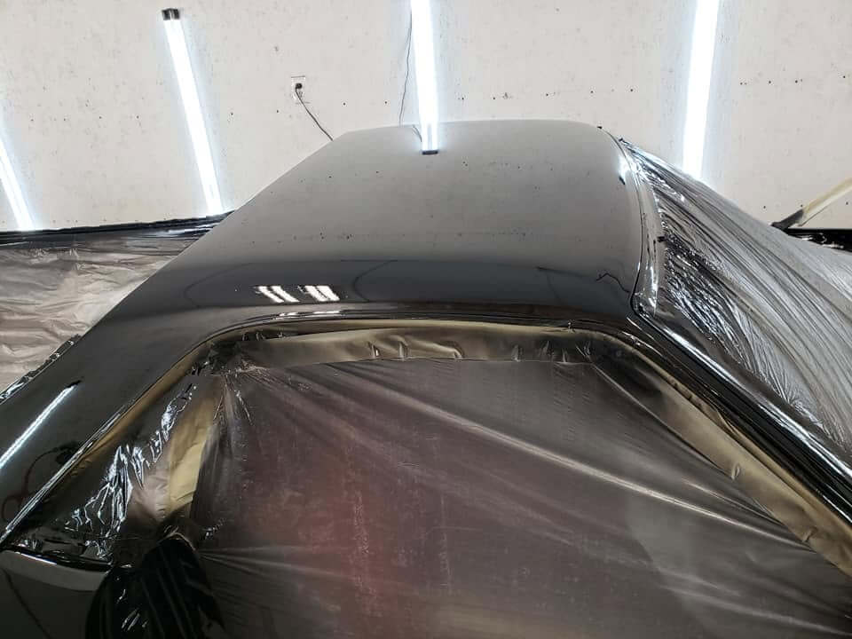 Tamco Paint Jet Black on Chevrolet El Camino