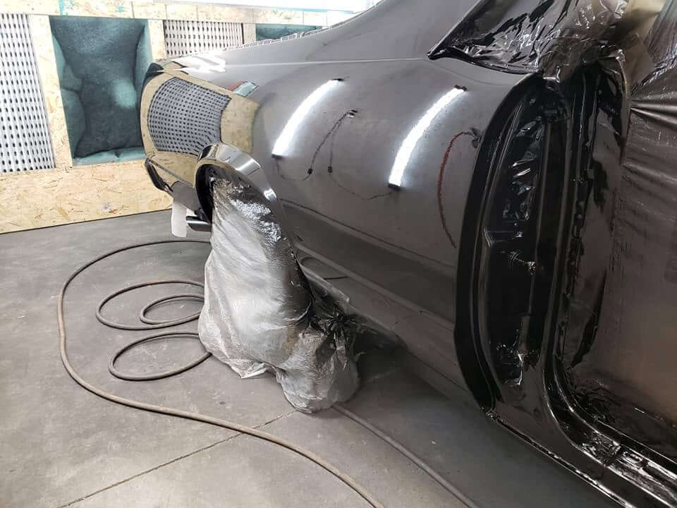 Tamco Paint Jet Black on Chevrolet El Camino