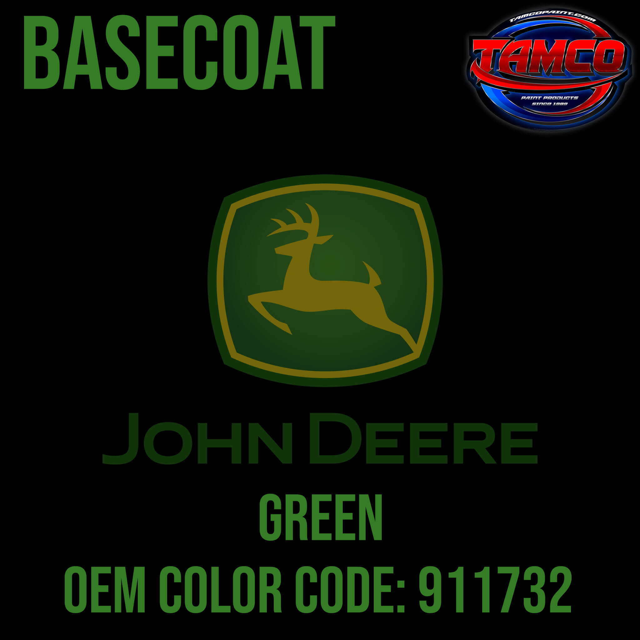 Green OEM Basecoat
