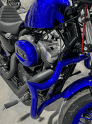 Tamco Paint Kandy Killa Blue Candy Concentrate on Harley-Davidson Sportster