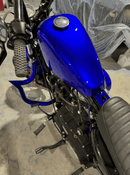 Tamco Paint Kandy Killa Blue Candy Concentrate on Harley-Davidson Sportster