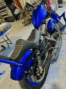 Tamco Paint Kandy Killa Blue Candy Concentrate on Harley-Davidson Sportster