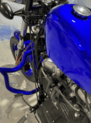 Tamco Paint Kandy Killa Blue Candy Concentrate on Harley-Davidson Sportster
