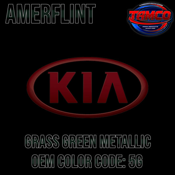 Kia Grass Green Metallic | 5G | OEM Amerflint II Series Single Stage