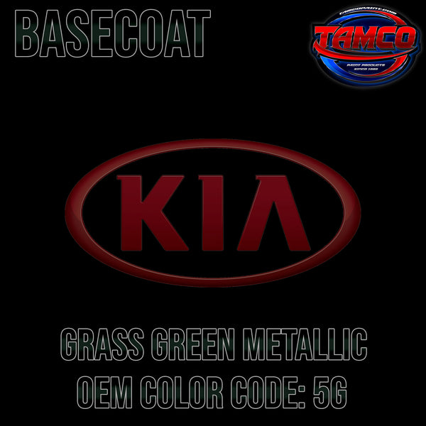Kia Grass Green Metallic | 5G | OEM Basecoat