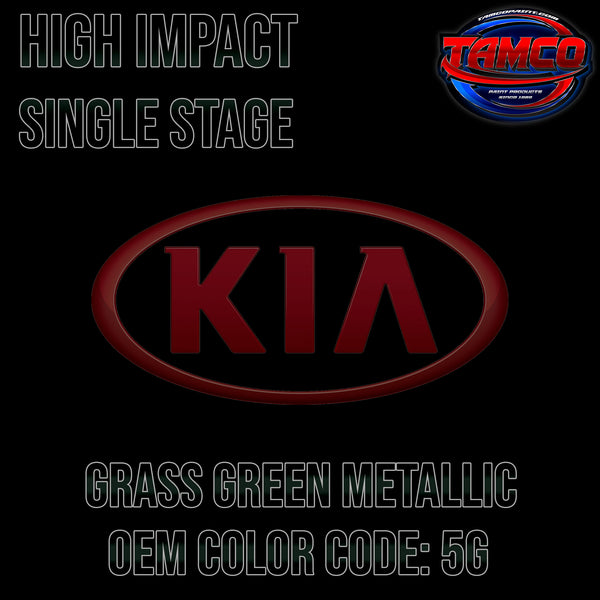 Kia Grass Green Metallic | 5G | OEM High Impact Series Single Stage