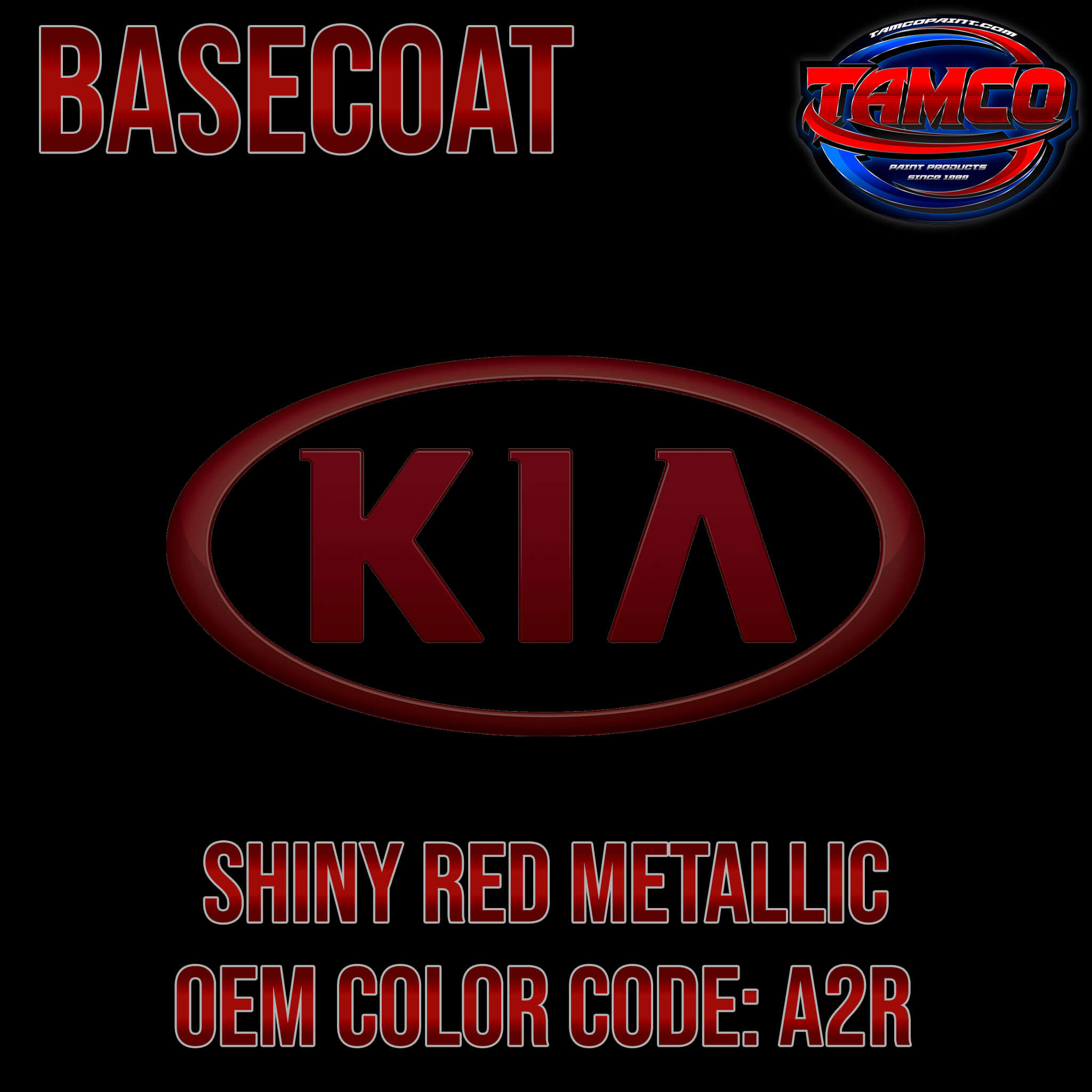 Shiny Red OEM Basecoat