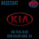 Teal Blue OEM Basecoat