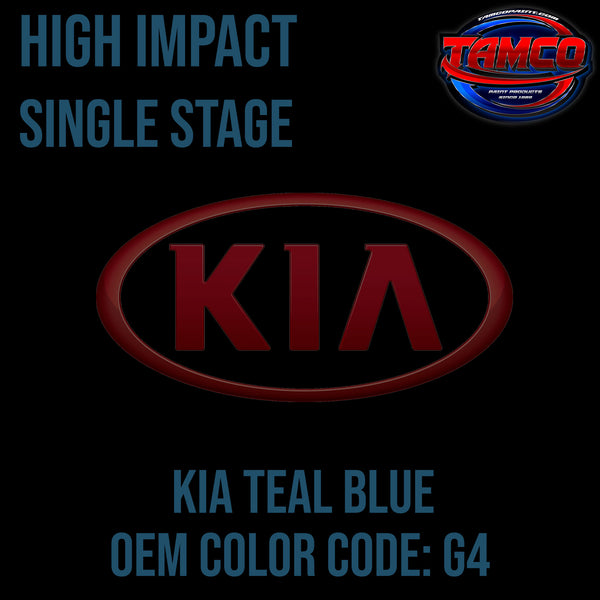 Kia Teal Blue | G4 | 1995-1998 | OEM High Impact Series Single Stage