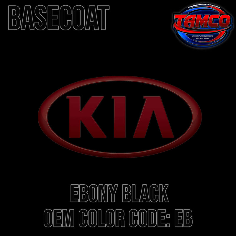 Ebony Black OEM Basecoat