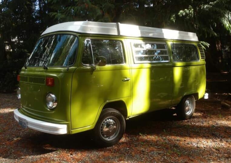 Sage Green Volkswagen Westfalia Berlin Camper