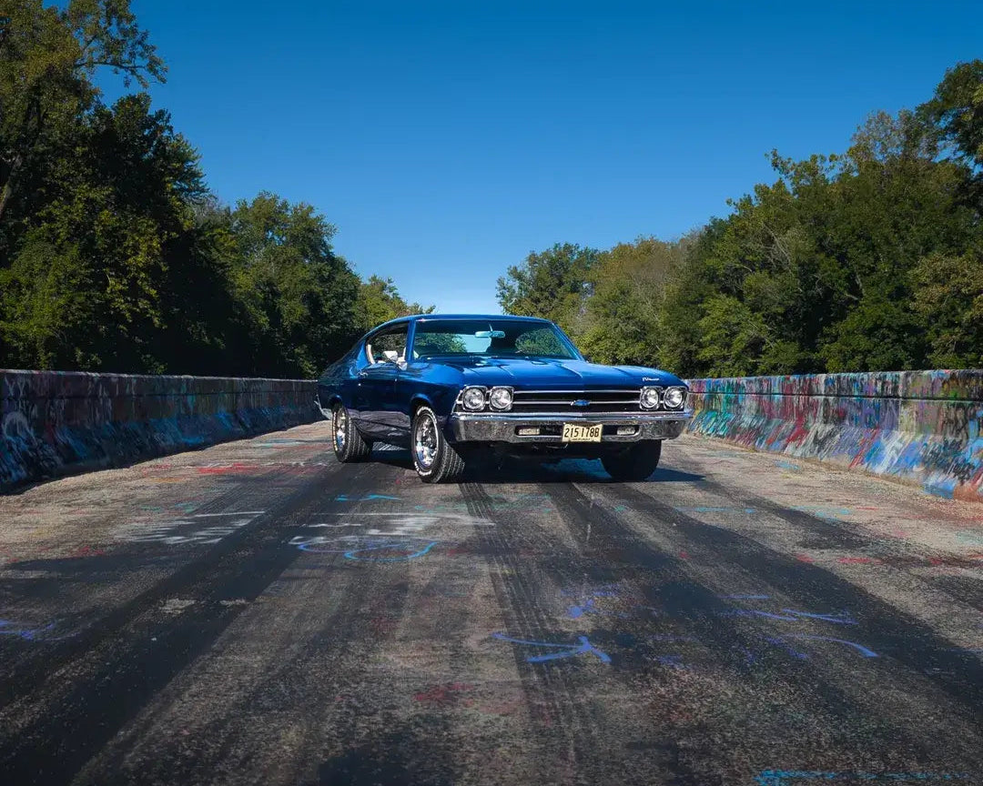 Tamco Paint Laguna Blue Metallic in 1969 Chevrolet Chevelle