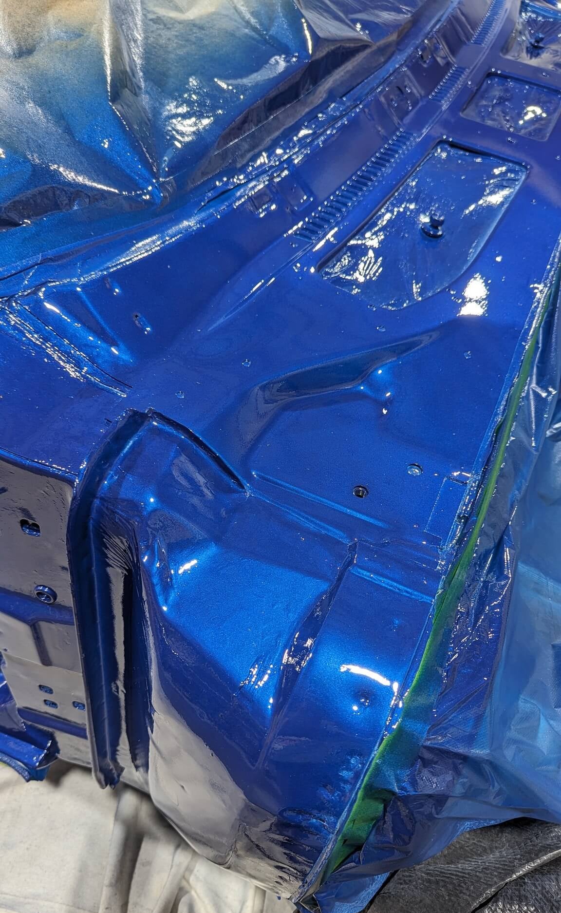 Tamco Paint Laguna Blue Metallic in 1969 Chevrolet Chevelle