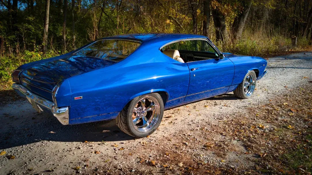 Tamco Paint Laguna Blue Metallic in 1969 Chevrolet Chevelle