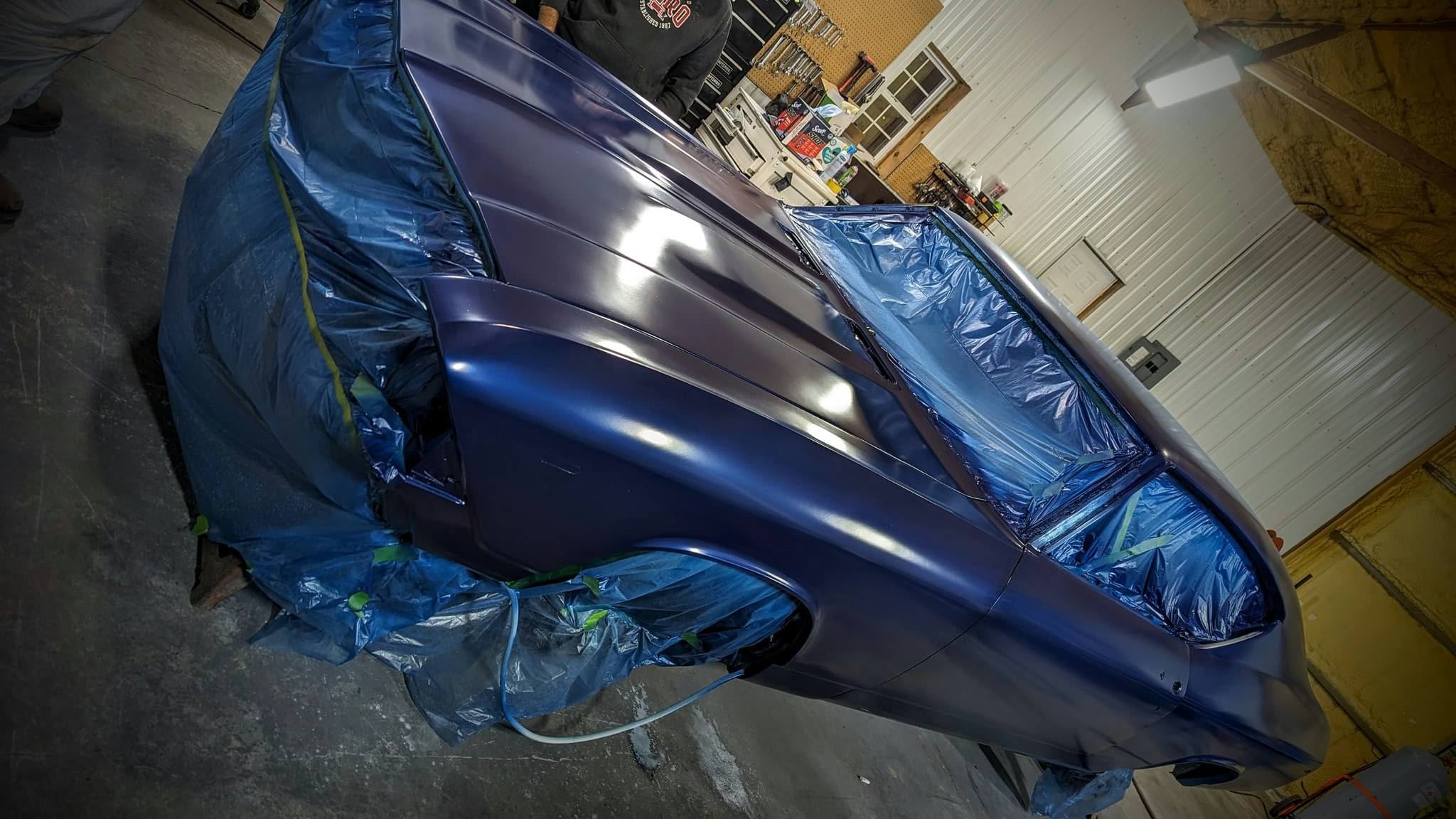 Tamco Paint Laguna Blue Metallic in 1969 Chevrolet Chevelle