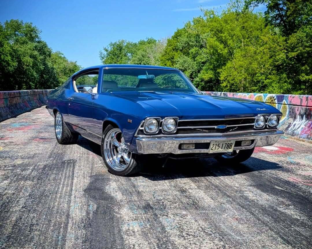 Tamco Paint Laguna Blue Metallic in 1969 Chevrolet Chevelle