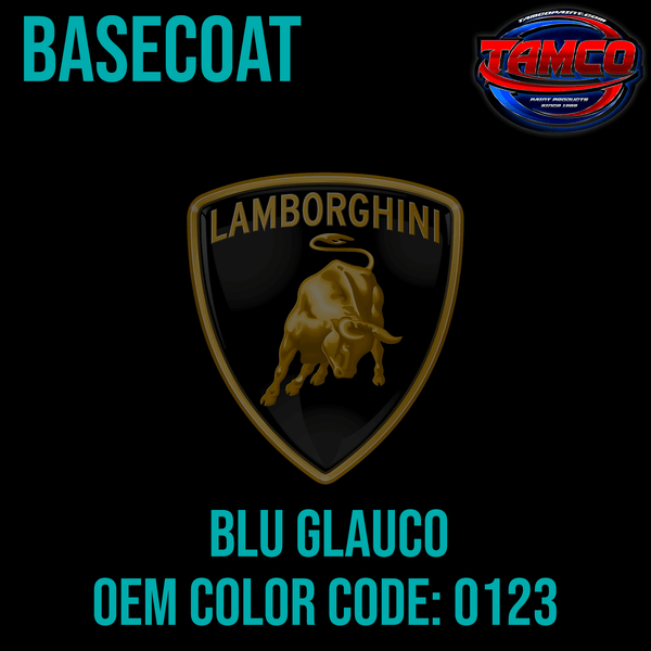 Lamborghini Blu Glauco | 0123 | 2019-2024 | OEM Basecoat