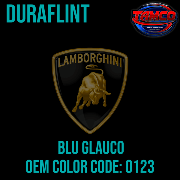 Lamborghini Blu Glauco | 0123 | 2019-2024 | OEM DuraFlint Series Single Stage