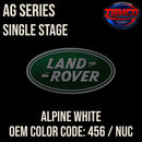 Tamco Paint Land Rover Alpine White Code 456 / NUC OEM AG Series Single Stage
