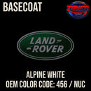 Tamco Paint Land Rover Alpine White Code 456 / NUC OEM Basecoat