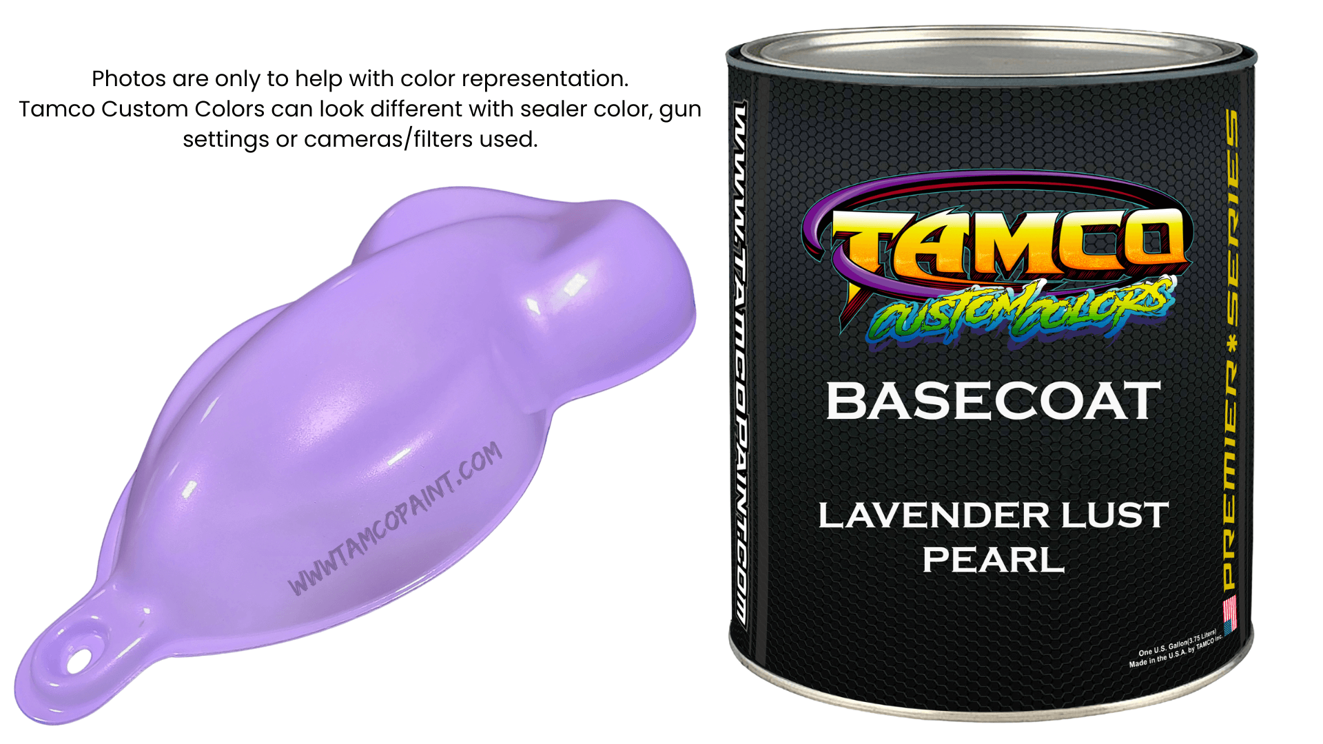   Tamco Paint  Lavender Lust Pearl  Custom Color Basecoat