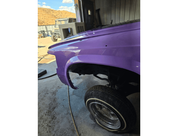 Tamco Paint Lavender Lust Pearl in 1996 Cadillac Fleetwood Brougham