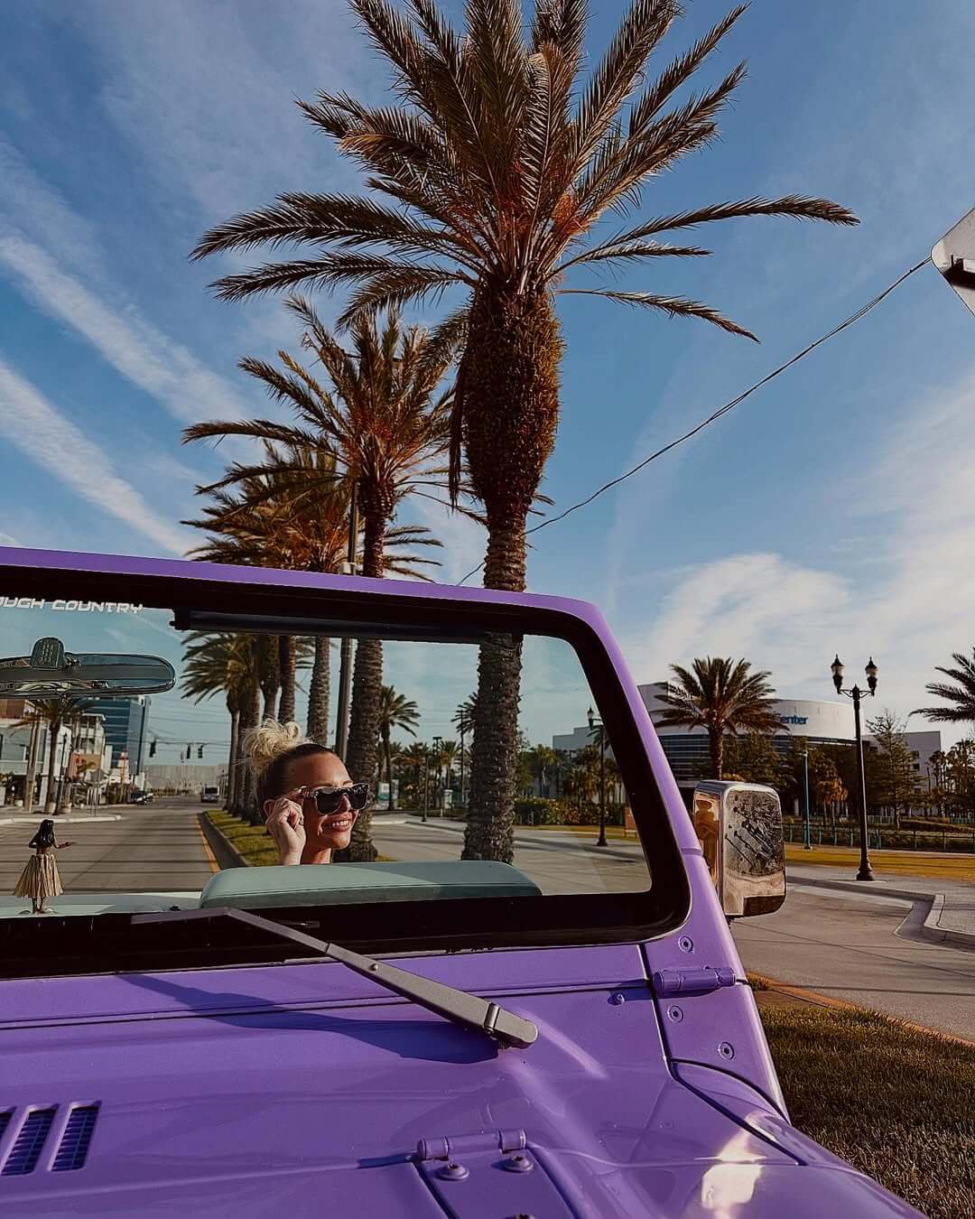Tamco Paint Lavender Lust Pearl in Jeep Wrangler