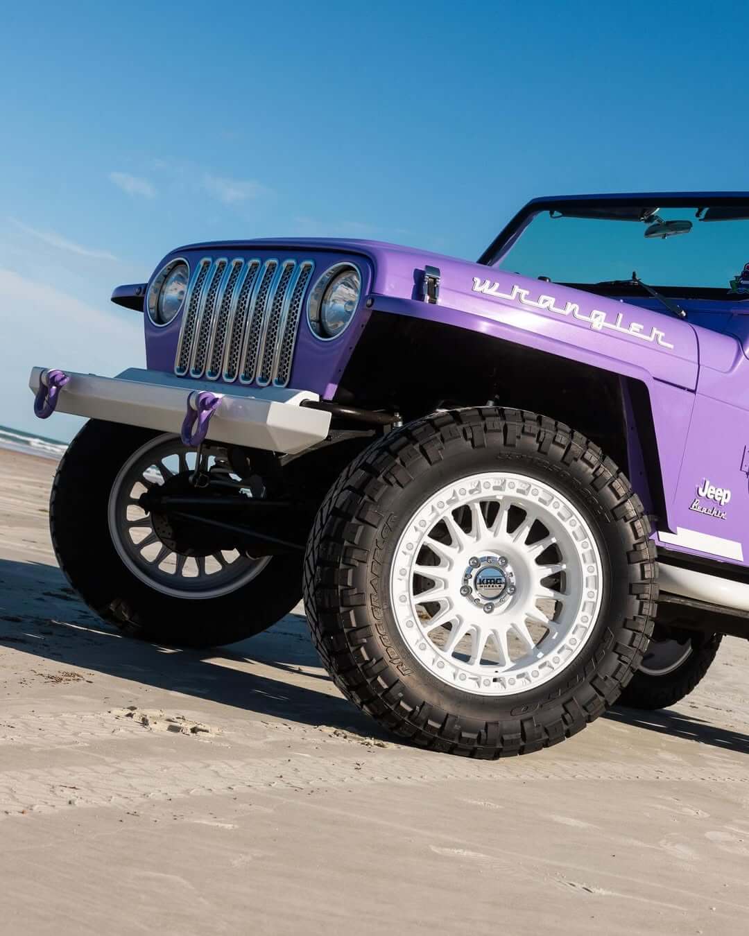 Tamco Paint Lavender Lust Pearl in Jeep Wrangler