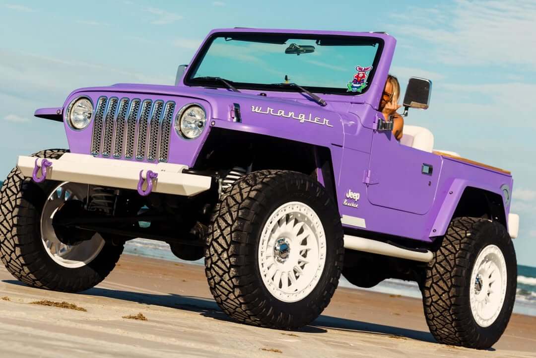 Tamco Paint Lavender Lust Pearl in Jeep Wrangler