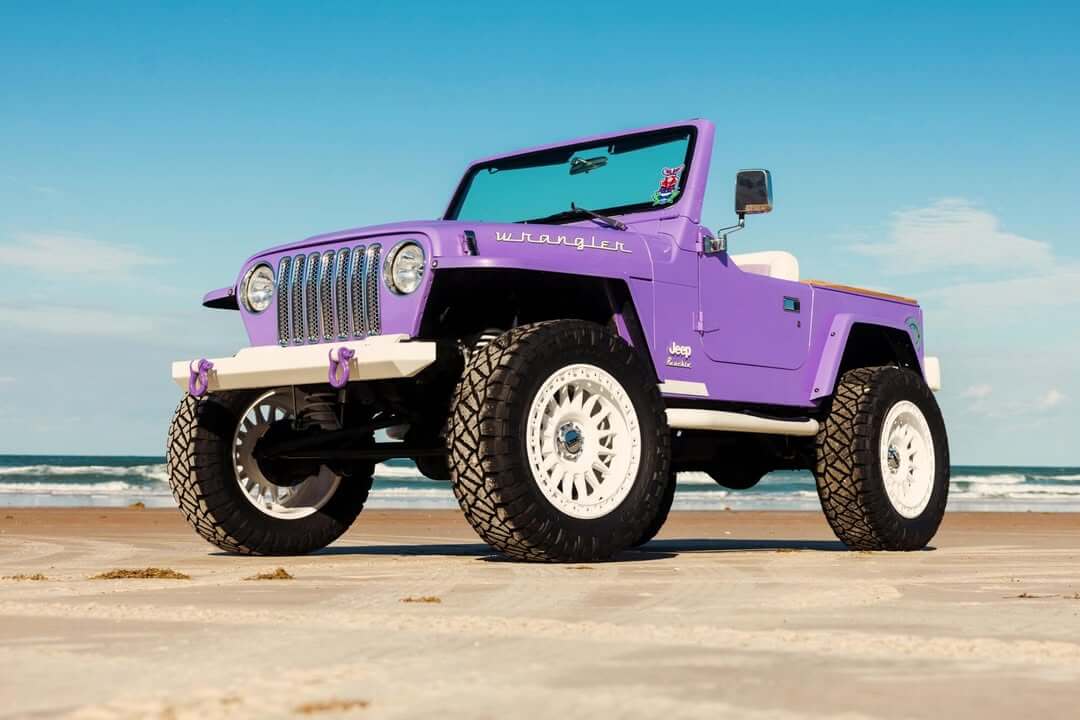 Tamco Paint Lavender Lust Pearl in Jeep Wrangler