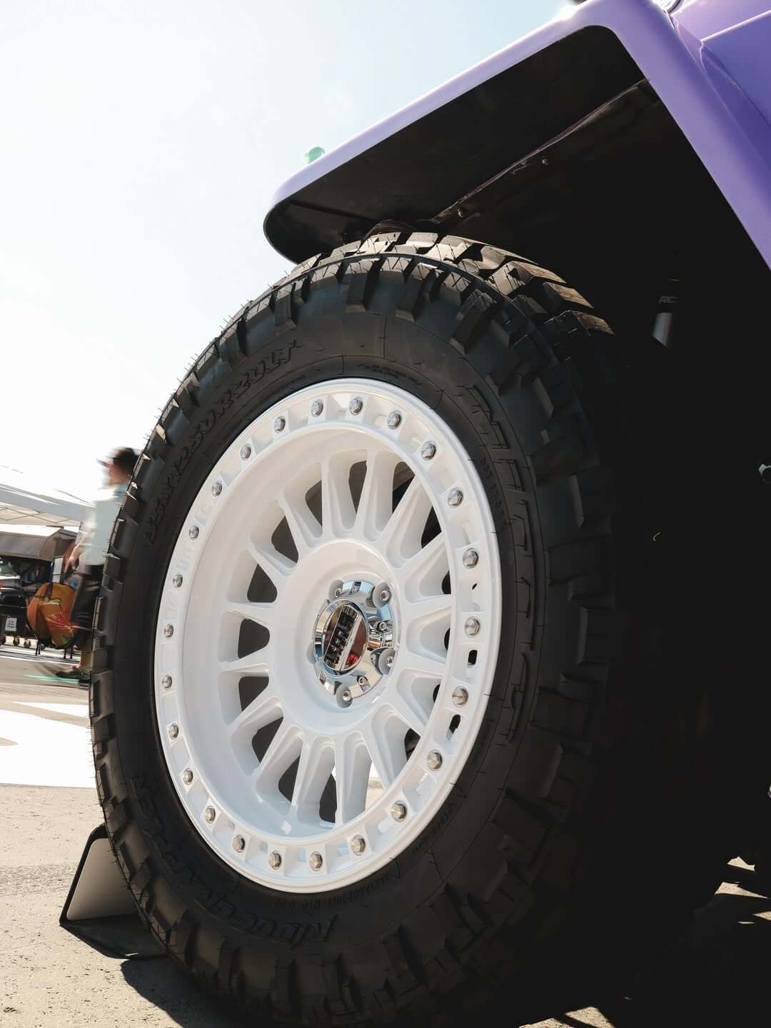 Tamco Paint Lavender Lust Pearl in Jeep Wrangler