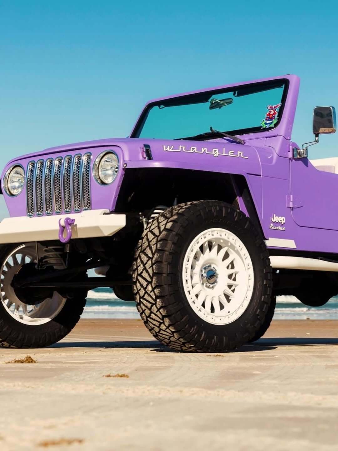 Tamco Paint Lavender Lust Pearl in Jeep Wrangler
