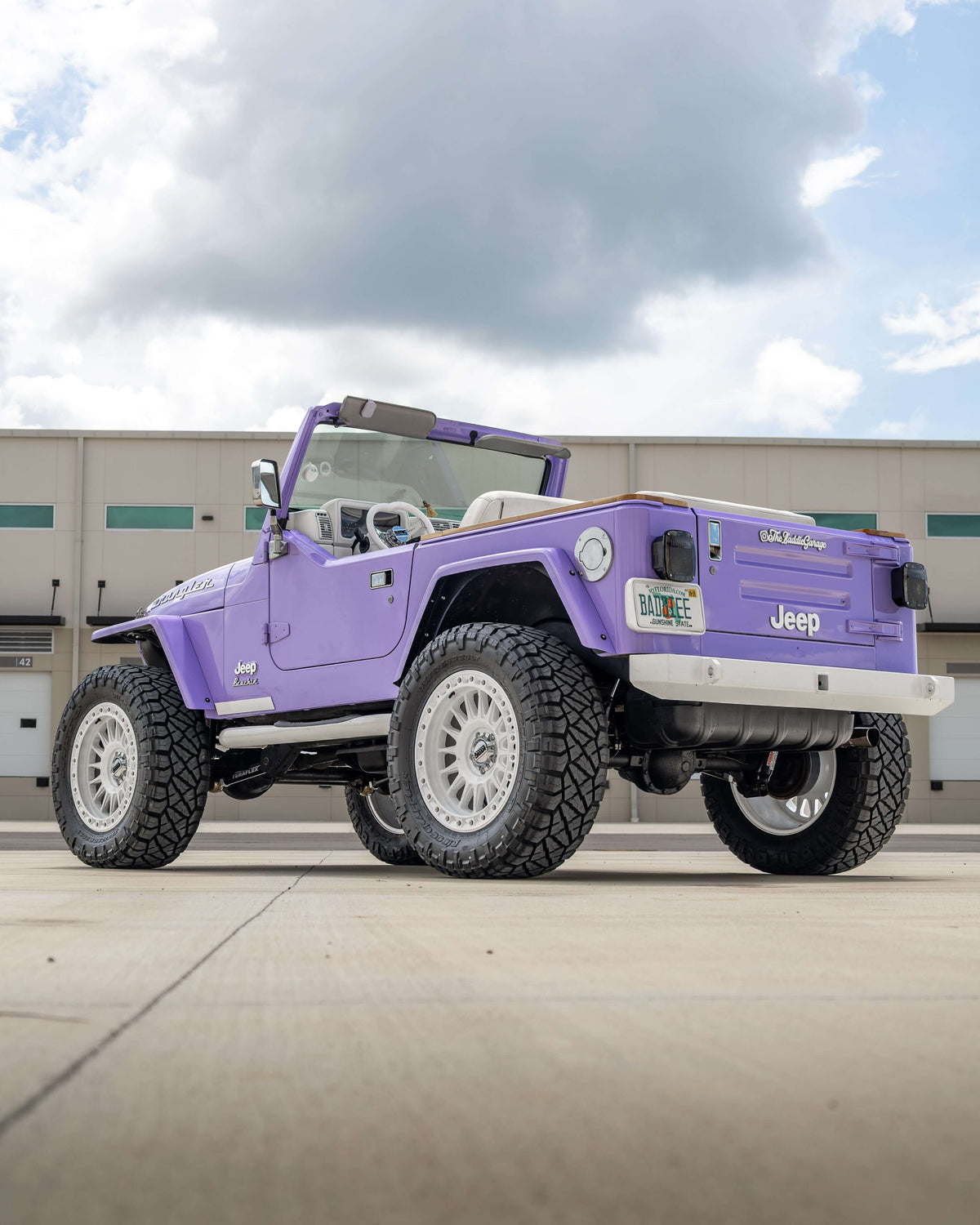 Tamco Paint Lavender Lust Pearl in Jeep Wrangler
